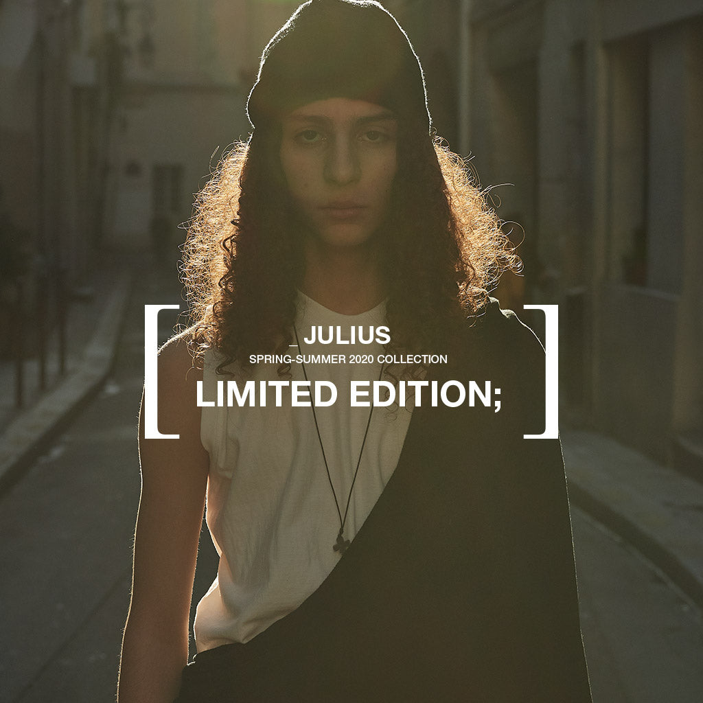 JULIUS OFFICIAL STORE LIMITED EDITION; JULIUS TOKYO STORE