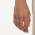 JULIUS 077ACU30 SILVER / Ouroboros Bangle
