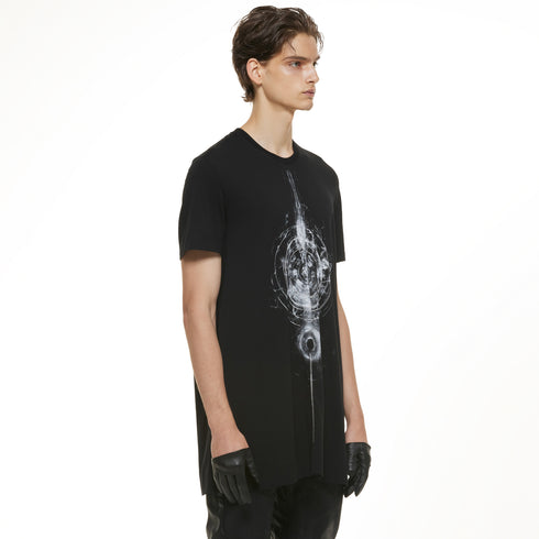 JULIUS 937CPM2 Black / Mantra Flare T-Shirt