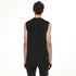 JULIUS 937CPM3 Black / Mantra Sleeve Less Top