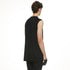 JULIUS 937CPM3 Black / Mantra Sleeve Less Top