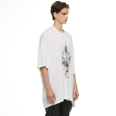 JULIUS 937CPM1 Off White / Mantra Big T-Shirt
