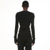 JULIUS 937CUM20 Black / Seamed Skinny Top