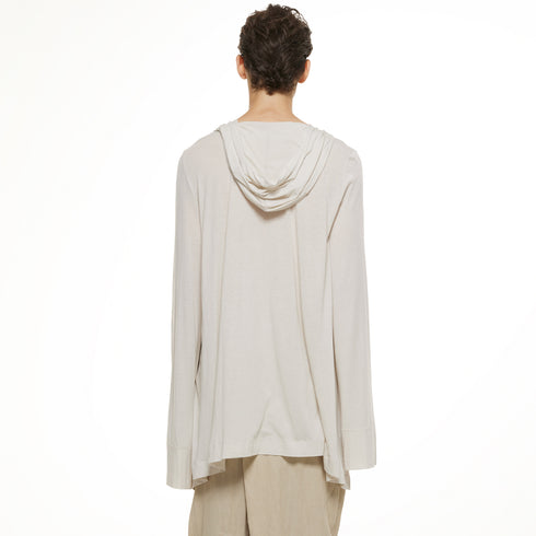 JULIUS 937CUM16 Plaster / Flare Sleeve Hoodie