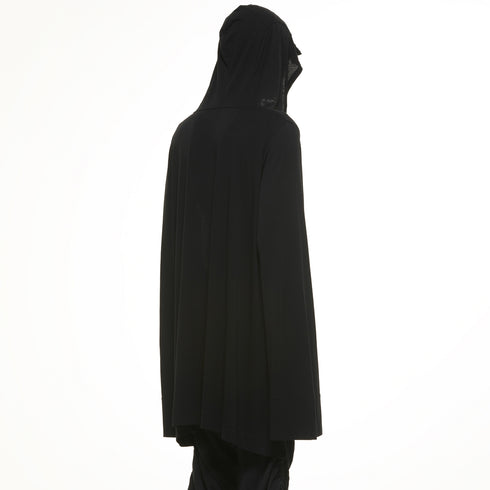 JULIUS 937CUM16 Black / Flare Sleeve Hoodie