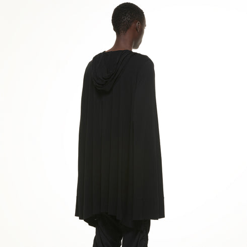 JULIUS 937CUM16 Black / Flare Sleeve Hoodie