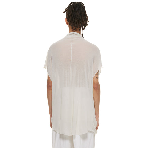 JULIUS 937CUM10 Plaster / Cowl Neck Drape Top