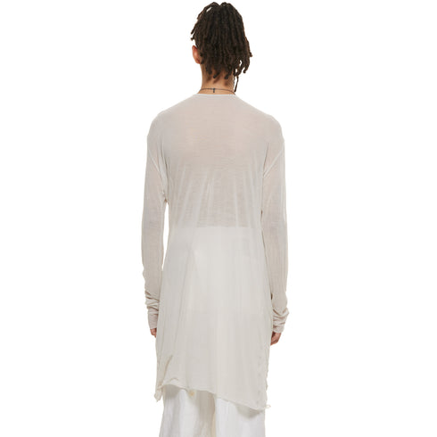 JULIUS 937CUM9 Plaster / Drop Neck Drape Top