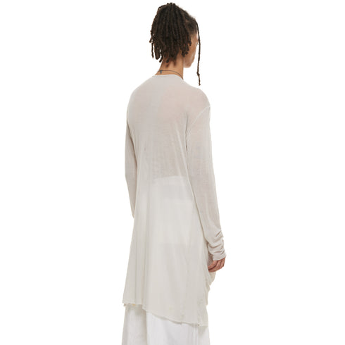 JULIUS 937CUM9 Plaster / Drop Neck Drape Top