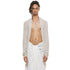 JULIUS 937CUM8 Plaster / Drape Cardigan