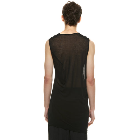JULIUS 937CUM11 Black / Twist Neck Top