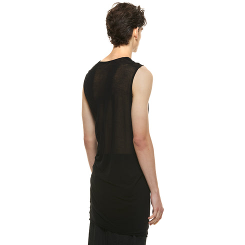JULIUS 937CUM11 Black / Twist Neck Top