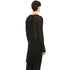 JULIUS 937CUM9 Black / Drop Neck Drape Top