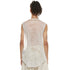 JULIUS 937CUM30-P Off White / Sheer Sleeve Less Top
