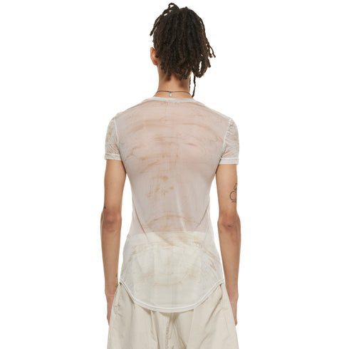 JULIUS 937CUM29-P Off White / Sheer Hs Top