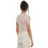 JULIUS 937CUM29-P Off White / Sheer Hs Top