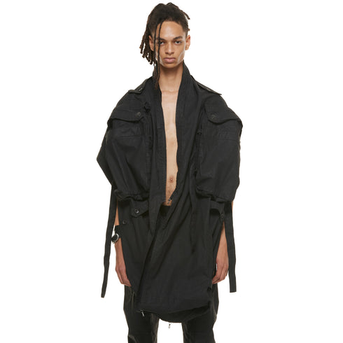 JULIUS 937SKU2 Black / Gas Mask Skirt