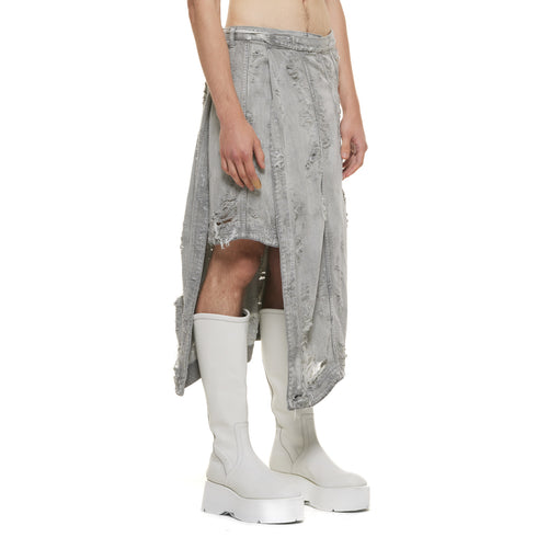 JULIUS 937SKU1-PL Plaster / Wrap Skirt