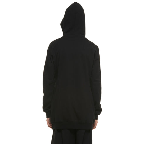 JULIUS 937CUM1 Black / Seamed Hoodie