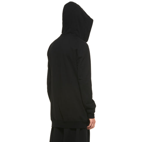JULIUS 937CUM1 Black / Seamed Hoodie