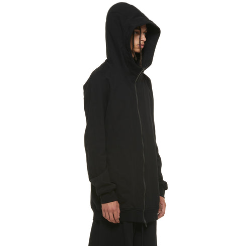 JULIUS 937CUM1 Black / Seamed Hoodie
