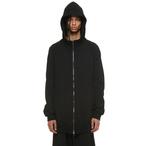 JULIUS 937CUM1 Black / Seamed Hoodie