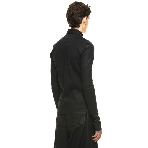 JULIUS 937CUM2-C Black / Seamed Skinny Jacket