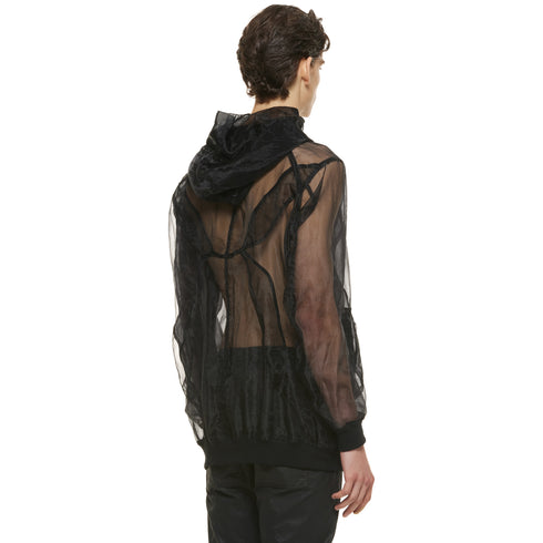 JULIUS 937BLM8 Black / Prism Hoodie