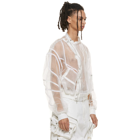 JULIUS 937BLM7 Off White / Unchain Jacket