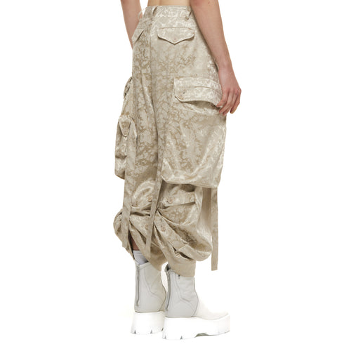 JULIUS 937PAM10 Gold / Gas Mask Trousers