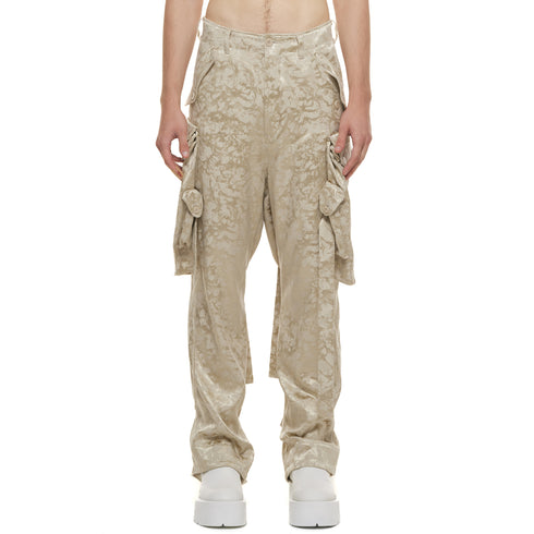 JULIUS 937PAM10 Gold / Gas Mask Trousers
