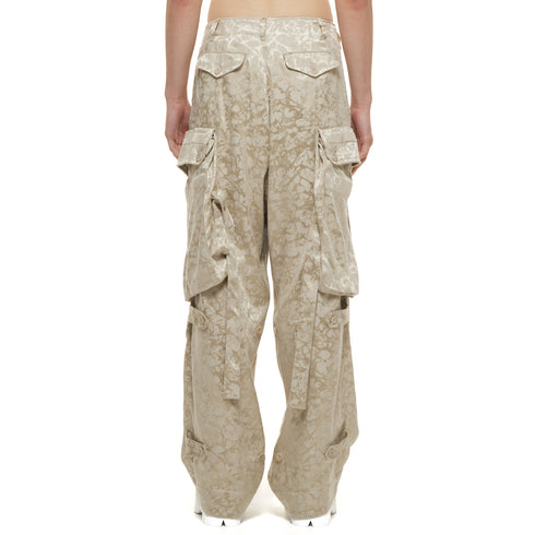 JULIUS 937PAM10 Gold / Gas Mask Trousers