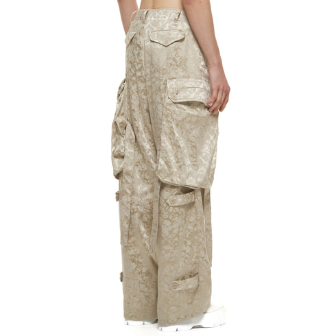 JULIUS 937PAM10 Gold / Gas Mask Trousers