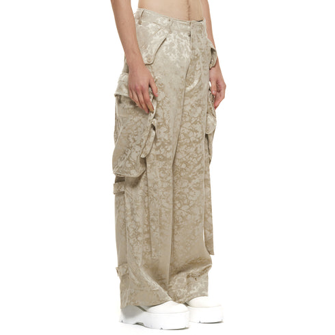 JULIUS 937PAM10 Gold / Gas Mask Trousers
