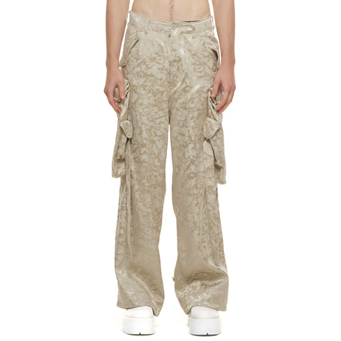 JULIUS 937PAM10 Gold / Gas Mask Trousers