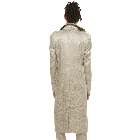JULIUS 937COM1 Gold / Covered Neck Coat
