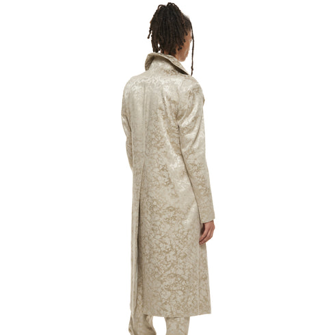 JULIUS 937COM1 Gold / Covered Neck Coat