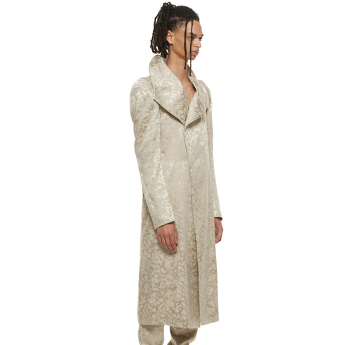 JULIUS 937COM1 Gold / Covered Neck Coat