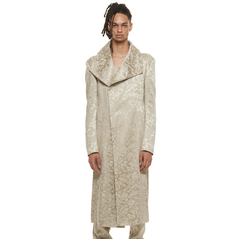JULIUS 937COM1 Gold / Covered Neck Coat