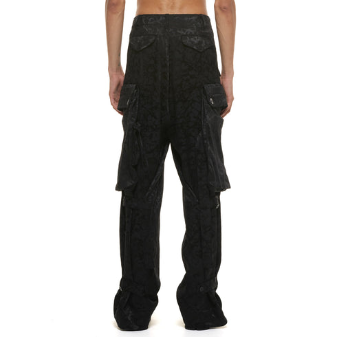 JULIUS 937PAM10 Black / Gas Mask Trousers