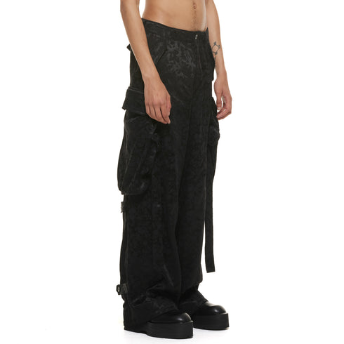 JULIUS 937PAM10 Black / Gas Mask Trousers