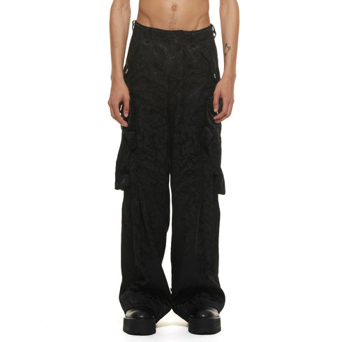 JULIUS 937PAM10 Black / Gas Mask Trousers