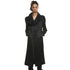JULIUS 937COM1 Black / Covered Neck Coat