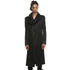JULIUS 937COM1 Black / Covered Neck Coat