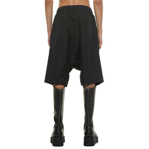 JULIUS 937PAM9 Black / Drop Crotch Pants