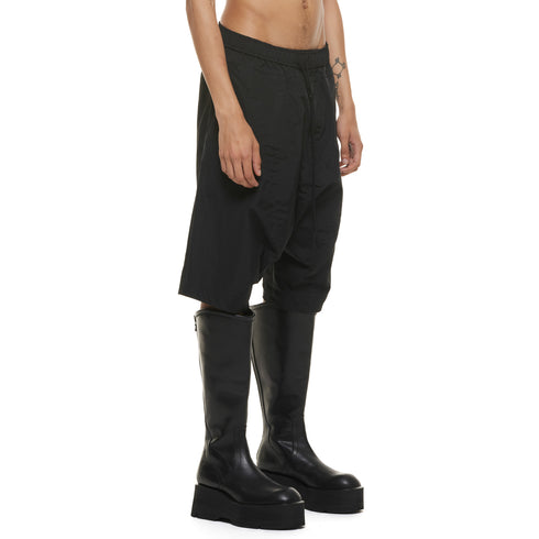 JULIUS 937PAM9 Black / Drop Crotch Pants