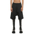 JULIUS 937PAM9 Black / Drop Crotch Pants