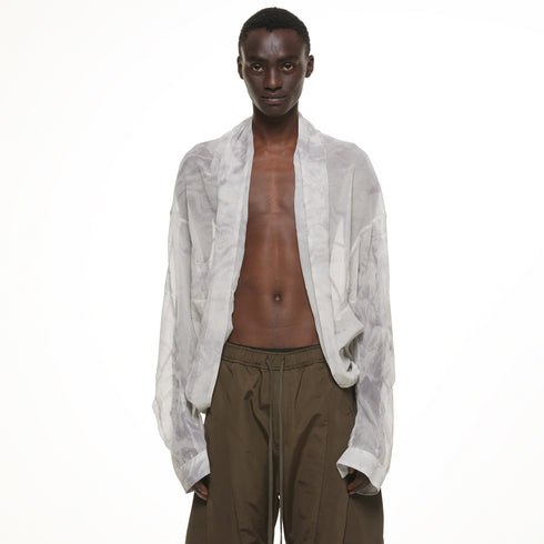 JULIUS 937SHM9 Off White / Bolero Shirt
