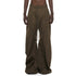 JULIUS 937PAM8 Brown / Bending Tuba Pants