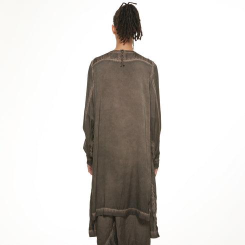 JULIUS 937SHM4 Clay / Boat Neck Shirt